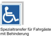 Spezialtransfer für Fahrgäste mit Behinderung